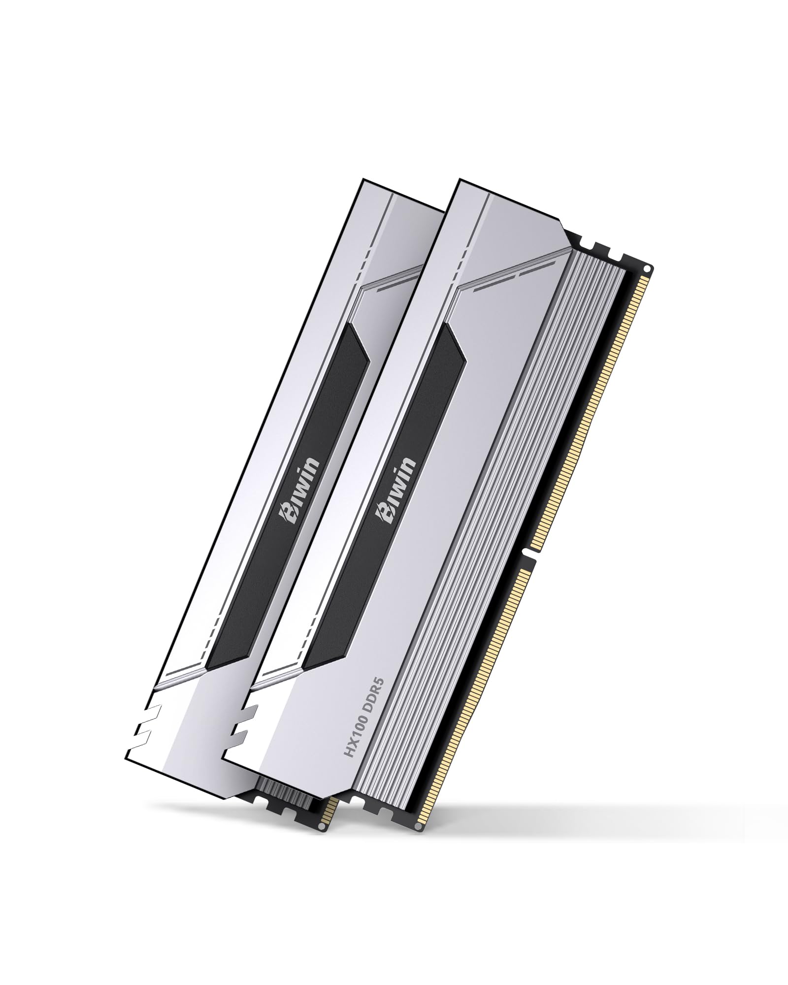 

Biwin HX100 DDR5 6000MHz Desktop PC Memory 32GB x CL30 Intel XPM Compliant AMD EXPO Memory Kit Limited Lifetime Warranty Silver (16GB 2) (PC5-48000)