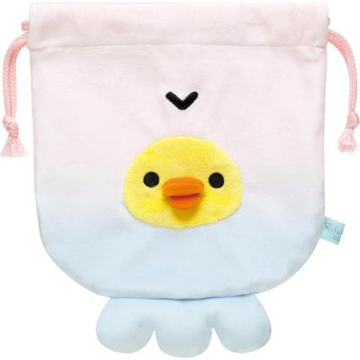 San-X Rilakkuma Plush Drawstring Purse Kiiroitori (Jellyfish) CA54502