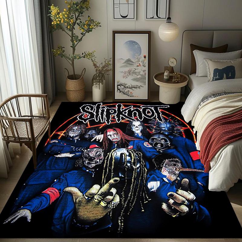 Slipknot: Chaos Rebellion carpet printing Suitable for all seasons Dormitory decoration Christmas gifts Bathroom mat