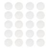 PATIKIL 20 Pieces Steel Plate 20mm Round Strong Double Sided