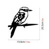 Metal Bird Stake Outdoor Garden Bird Statue Decorative Metal Animal Silhouettes for Tree Garden Decorative Bird Ornament