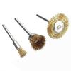 36 Pieces/set Steel Cup Brush Abrasive Polishing Set Mini Cleaning Wire Brushes for Dremel Rotary Tools Buffing Cleaning