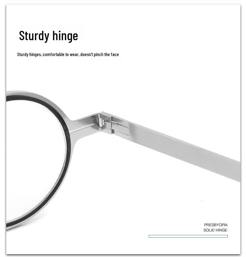 New Foldable Anti-Blue Light Screwless Reading Glasses - Unisex Pocket Design