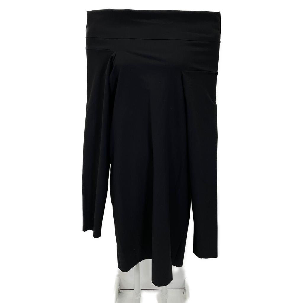 MM6 22 year old S62CT0214 Black wide neck mini dress dress 38 blackUsed