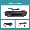 Reversing Camera For Mercedes Benz C Class W205 CLA W117 Car Trunk Handle Rear View Reversing 180 Degree Parking Camera