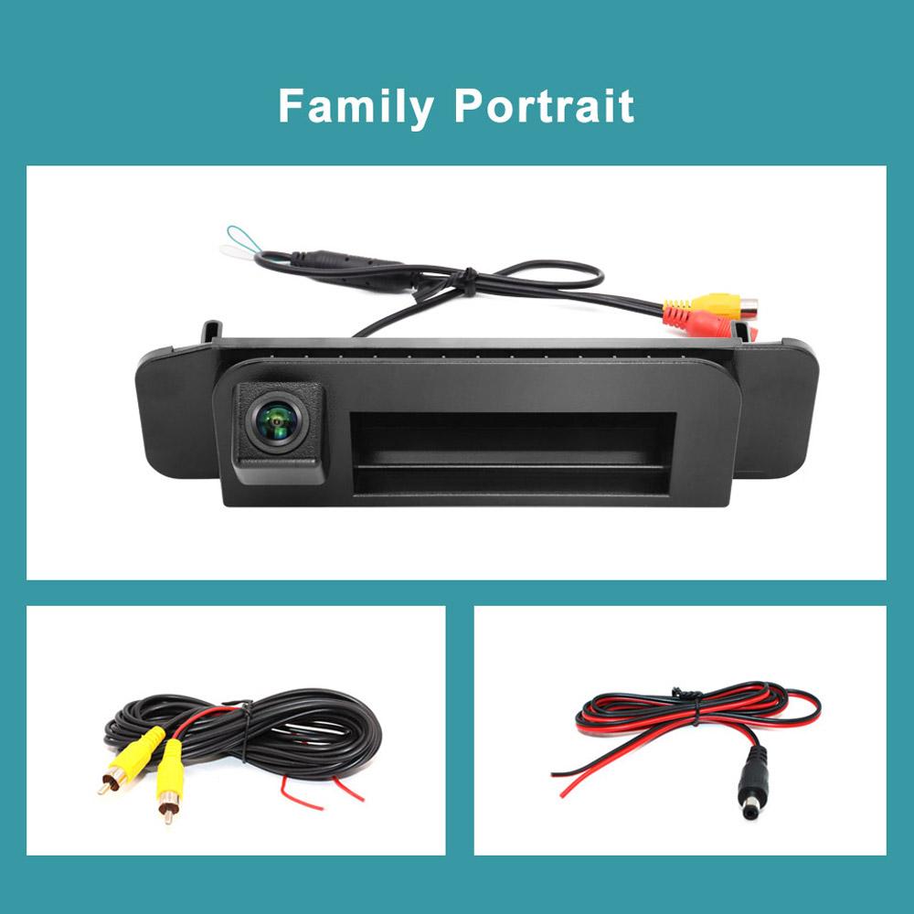 Reversing Camera For Mercedes Benz C Class W205 CLA W117 Car Trunk Handle Rear View Reversing 180 Degree Parking Camera