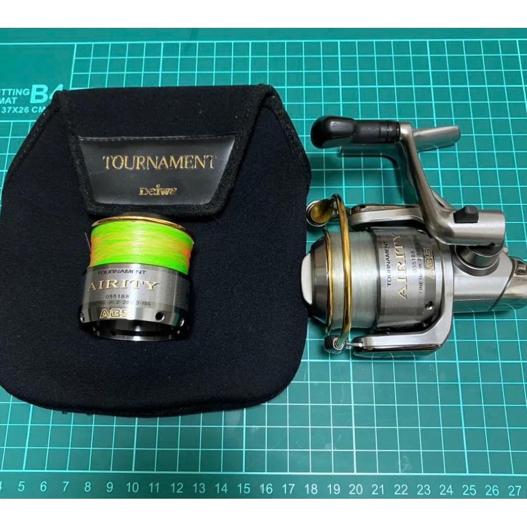 Used Daiwa Tournament Airity 2500 Replacement spool available Engine in good condition