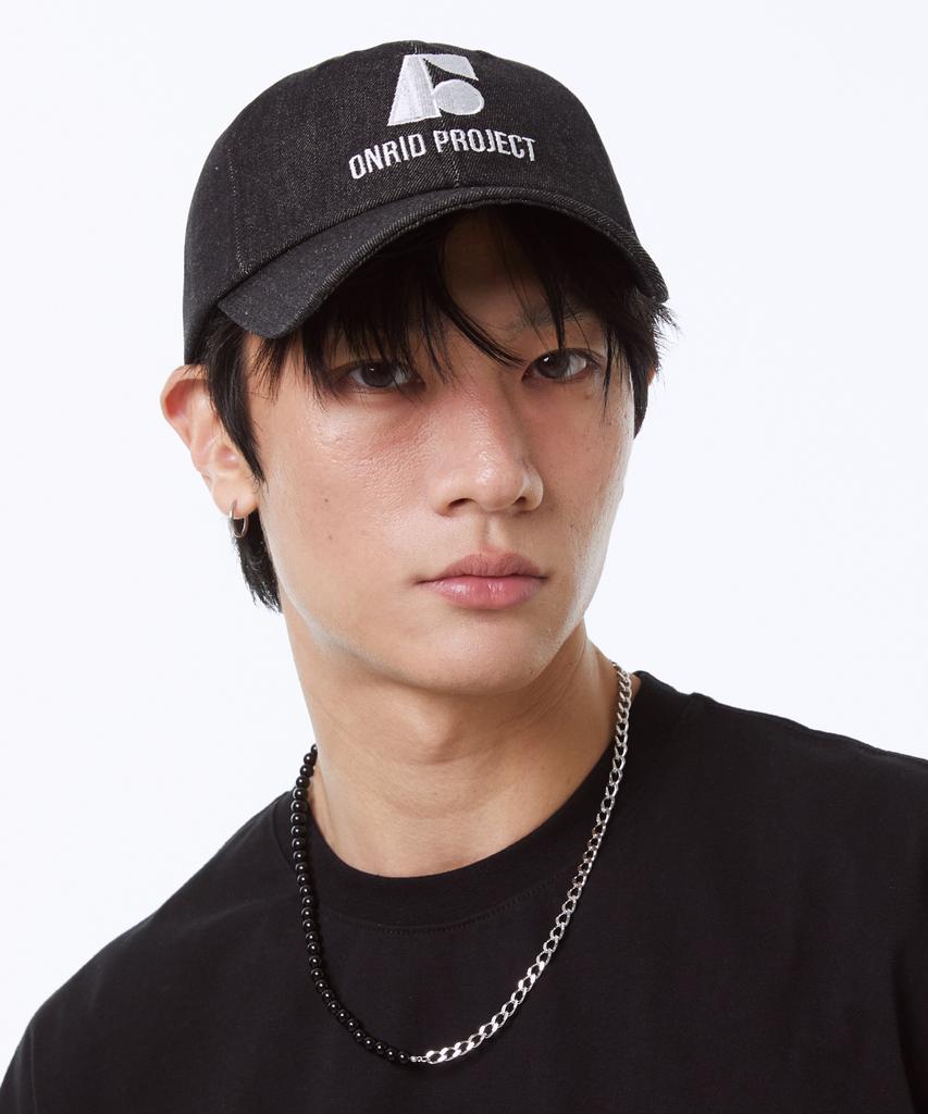 ONRIDPROJECT Denim Symbol Ball Cap - Black
