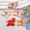 10Pcs Cartoon Diy Resin Accessories Cabochon Flatback Cute Cartoon Pony Embellishments For Diy Jewelry Making Decoration