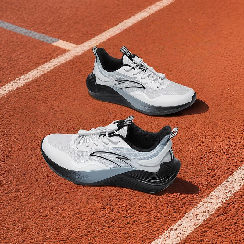 Anta Comfortable Versatile Simple Sports Shock Absorbing Wear Resistant Low Top Running Shoes Kids Sneaker A12535525
