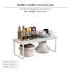 30cm Kitchen Countertop Organizer Rack, Metal Layered Shelf, Cabinet Separator