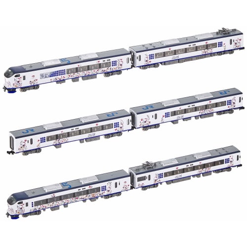 

TOMIX N Gauge 281 Series Hello Kitty Haruka & Butterfly Set (6 Cars) 98674 Model Train