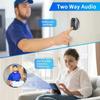500PA 2,4G Drahtlose Wifi Video Türklingel 4,3 zoll HD 3MP Ring Glocke Sicherheit-schutz Guckloch Tür Sprechanlage mit Kamera Tuya Smart Home