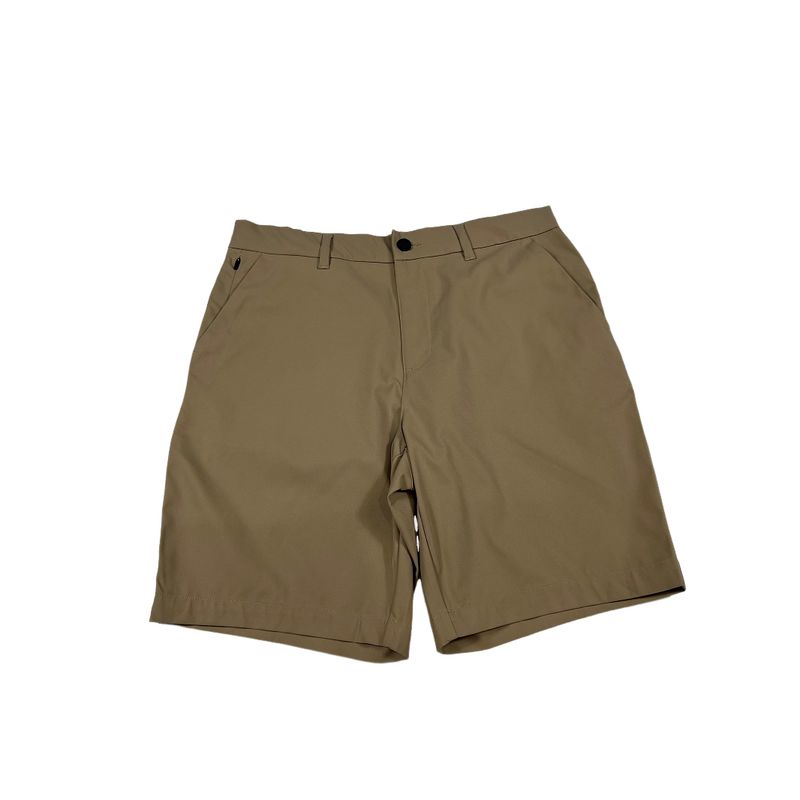 European and American Single Men's Summer Casual Business Commuter Suit Shorts Micro Elastic Solid Quick-Drying Plus size American Fifth Pants