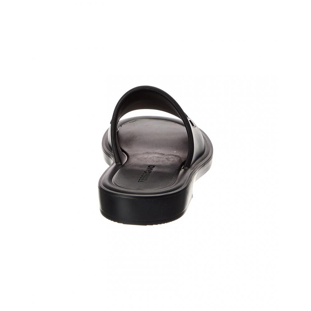 Salvatore Ferragamo Ferragamo Giuneva Jelly Sandal Black