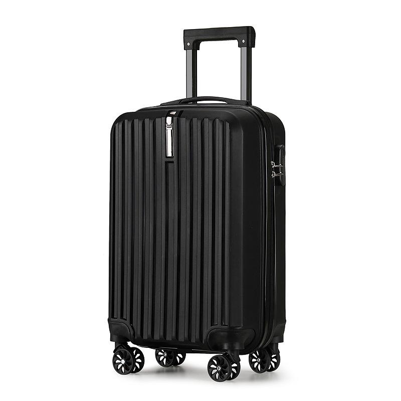 

20-Inch Spinner Suitcase with Half-Open Compartment, Available in Various Colors and Styles, Ideal for Business Trips