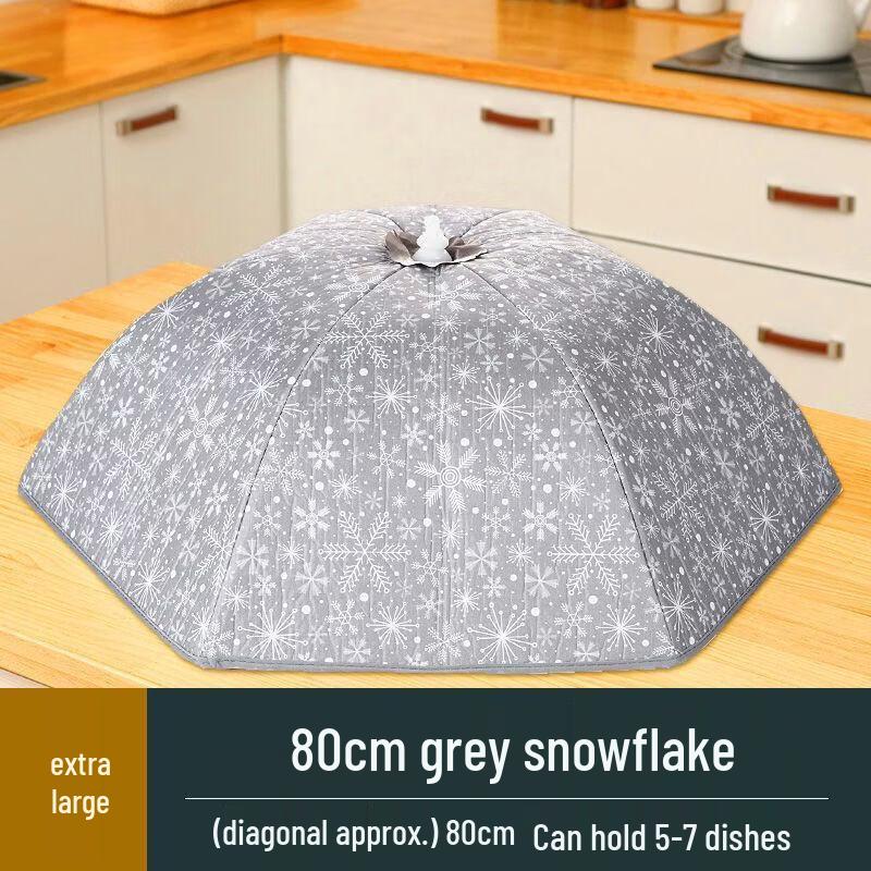 Xihe Foldable Insulated Snowflake Food Cover
