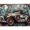 Vintage Classic Car Metal Tin Sign Retro Garage Decor Rustic Wall Art Men Gift