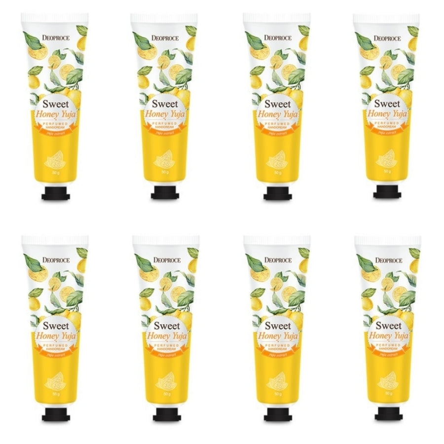 Deoproce Perfumed Hand Cream Sweet Honey Yuja 50g*2Pcs/4Pcs/8Pcs