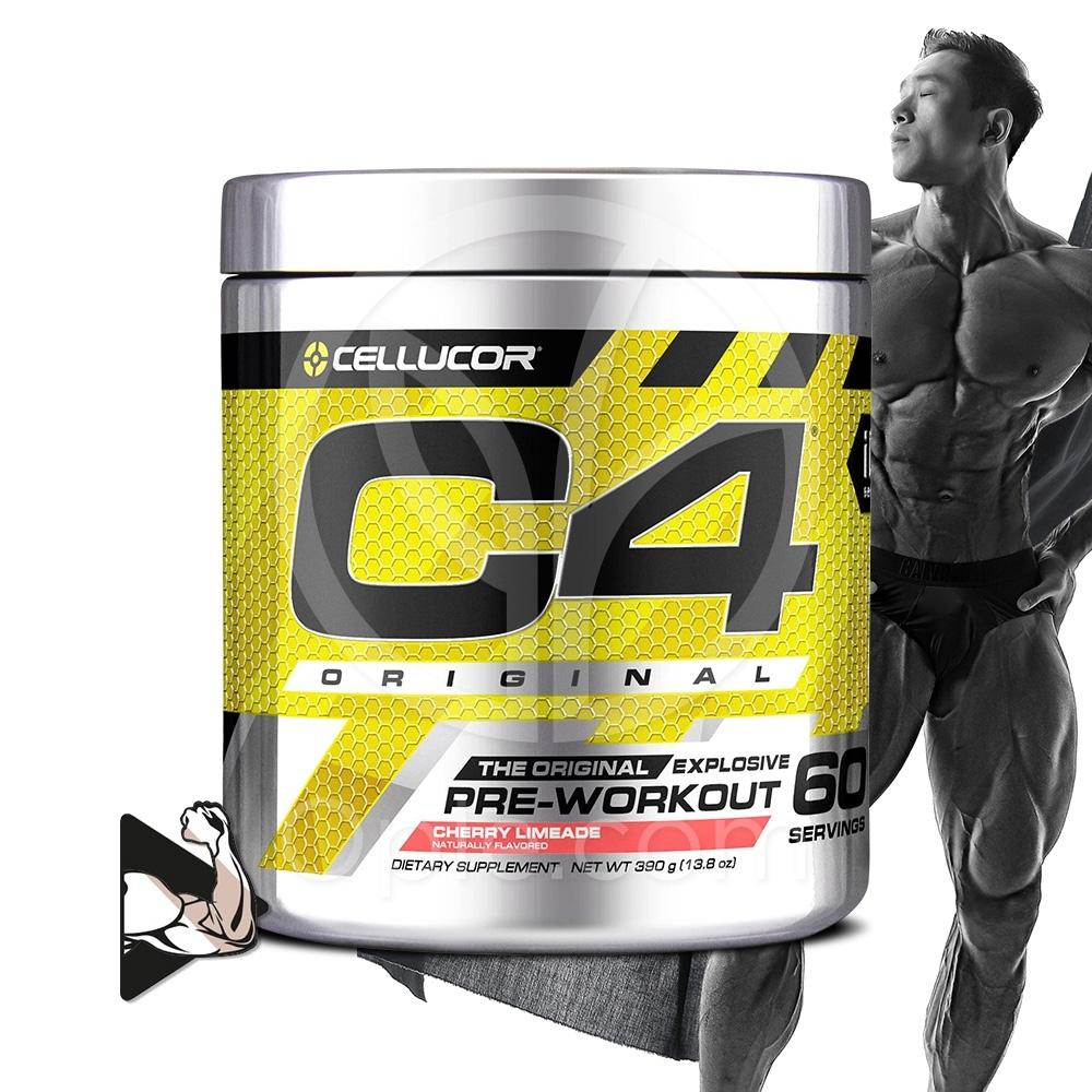 

KOREA C4 Original Explosive Pre-Workout Cherry Limeade 60 Servings, 13.8 oz