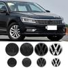 For VW Passat B8 16-2018 Car Logo Badge Hood Front Fence Volkswagen PASSAT B6 B7 2011-2015 Rear Trunk Emblem Sticker Accessories