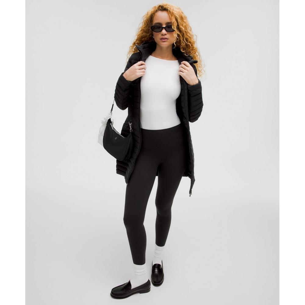 

Lululemon Pack It Down 700 Fill Long Jacket Black 8