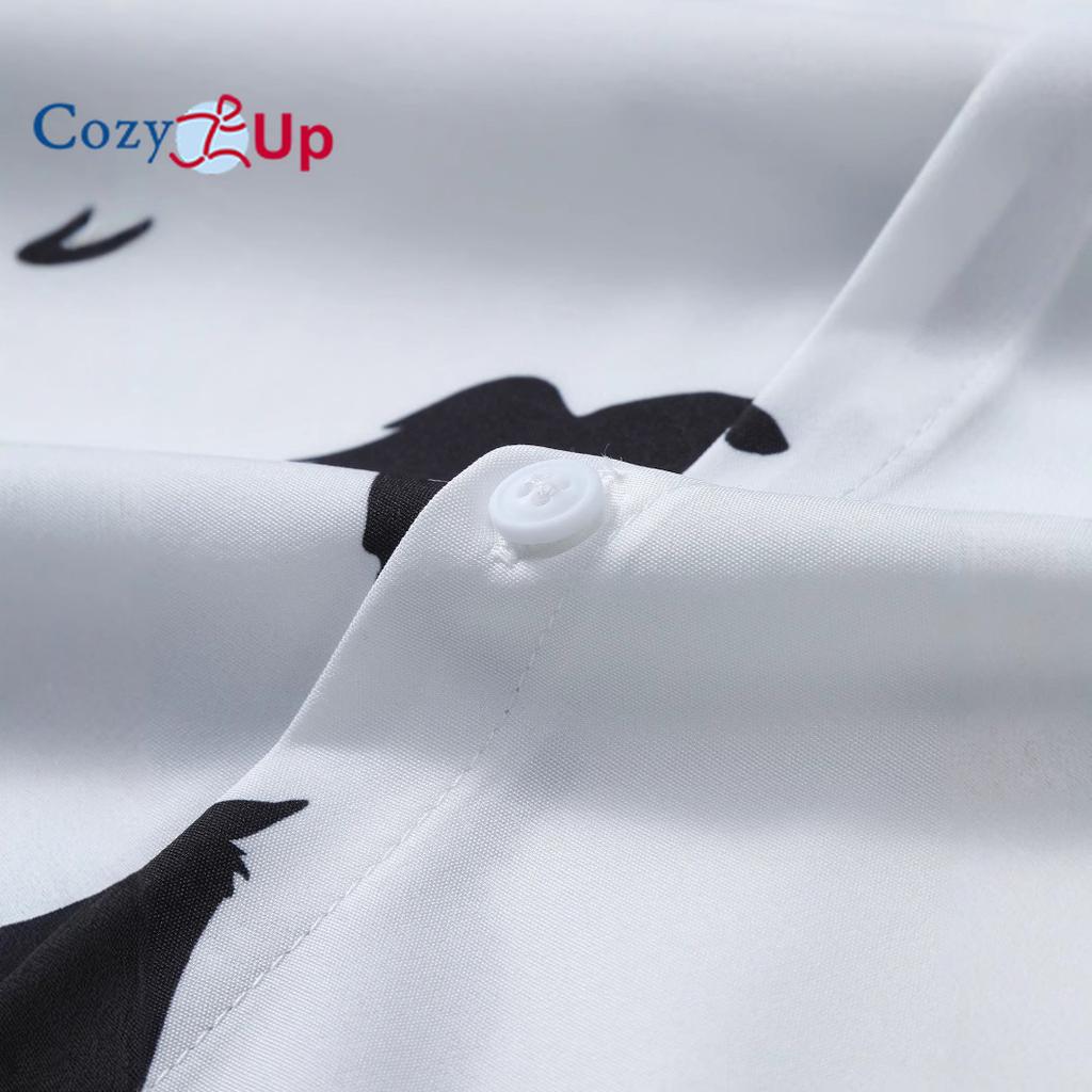 Men's Black Horse Print Men's Short Sleeve Shirt Men's Shirt Summer 2025 New