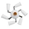 Adjustable E27 Splitter 5/7 Heads Lamp Base Replacement LED Light Bulb Holder Adapter Converter Socket Lighting Accessories