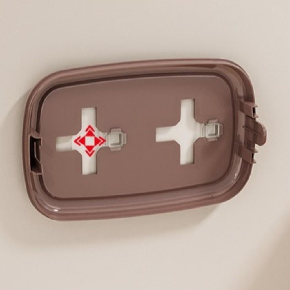 Kunststoff Taschentuchboxhalter Staubdichter Taschentuchpapierspender Serviettenhalter Küche Schreibtisch