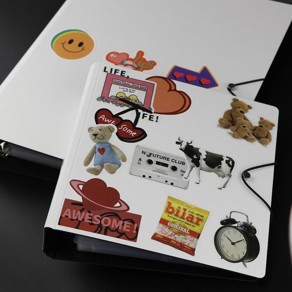 Four-box Grid Photocard Collecting Candy Color Photocard Binder Collect Your Memories