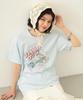 Milkfed Casual DONALD TEE Light Blue DUCK/COOKING S/S Women's