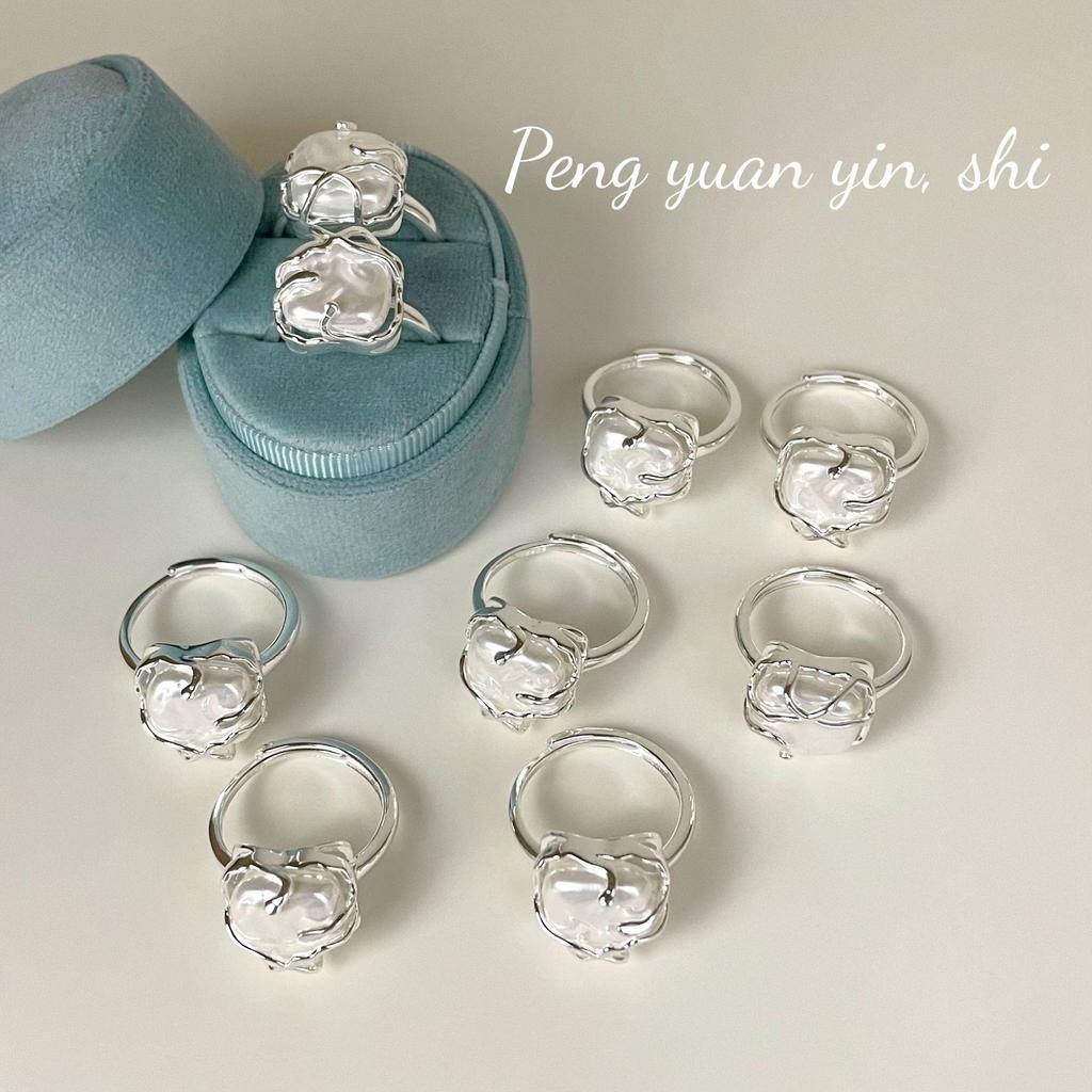 Suchuang S925 Sterling Silber Barockperlen-Baumzweigring – Luxuriöser Designer-Zeigefingerschmuck für Damen