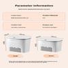 Kitchen Wastebasket Wall Mounted Trash Can With Lid Bathroom Trash Bin Garbage Can For Cabinet Under Sink Compost Bin
