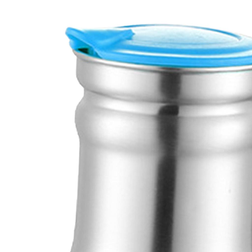 1L Cold Water Kettle with Lid Stainless Steel Water Jug Water Bottle Insulated Kettle for Home Hotel Cafe Restaurant