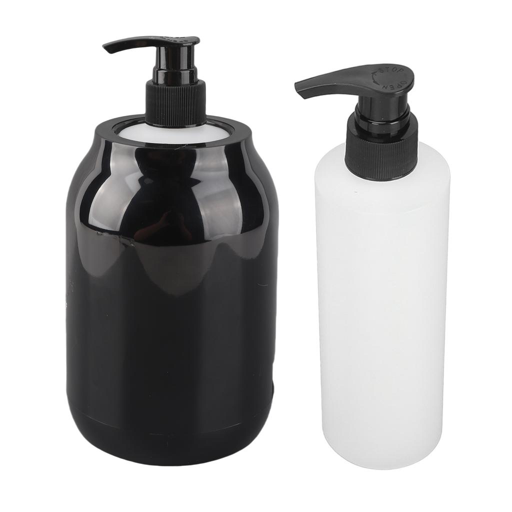 Essential Oil Heater LED Display Temperature Adjust Single Massage Oil Bottle Warmer 110‑240V US Plug