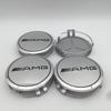 WTNWY1 C200 E200 New 2025 For Mercedes Benz 4pcs 3D 75mm For Mercedes Benz AMG Car emblem Wheel hub Center Cap Badge covers sticker Dec