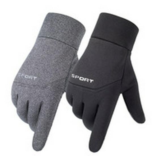 Winter Touchscreen Cycling Gloves: Full Finger, Fleece-Lined, Windproof for Men and Women