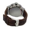 Nixon Men's 51-30 Chronograph Watch, Silver/Brown, Leather Strap, A1241113, Model A124-1113