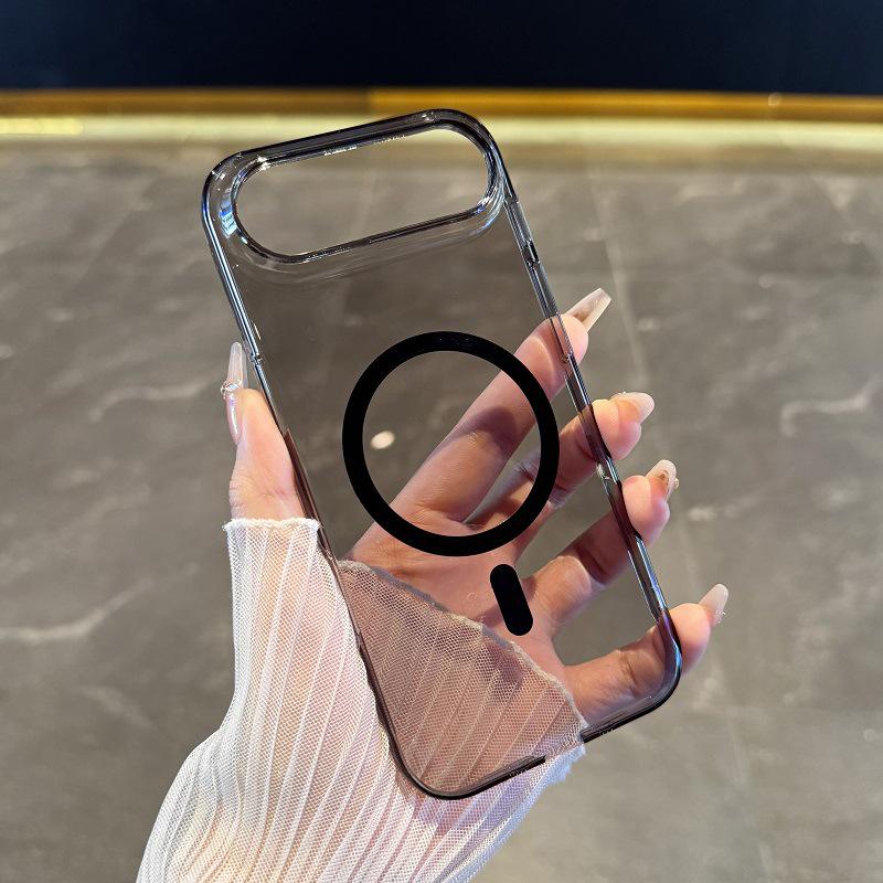 iPhone 17 Air Clear Hard Shell Magnetic Drop-Proof Protective Case iPhone 14 Pro
