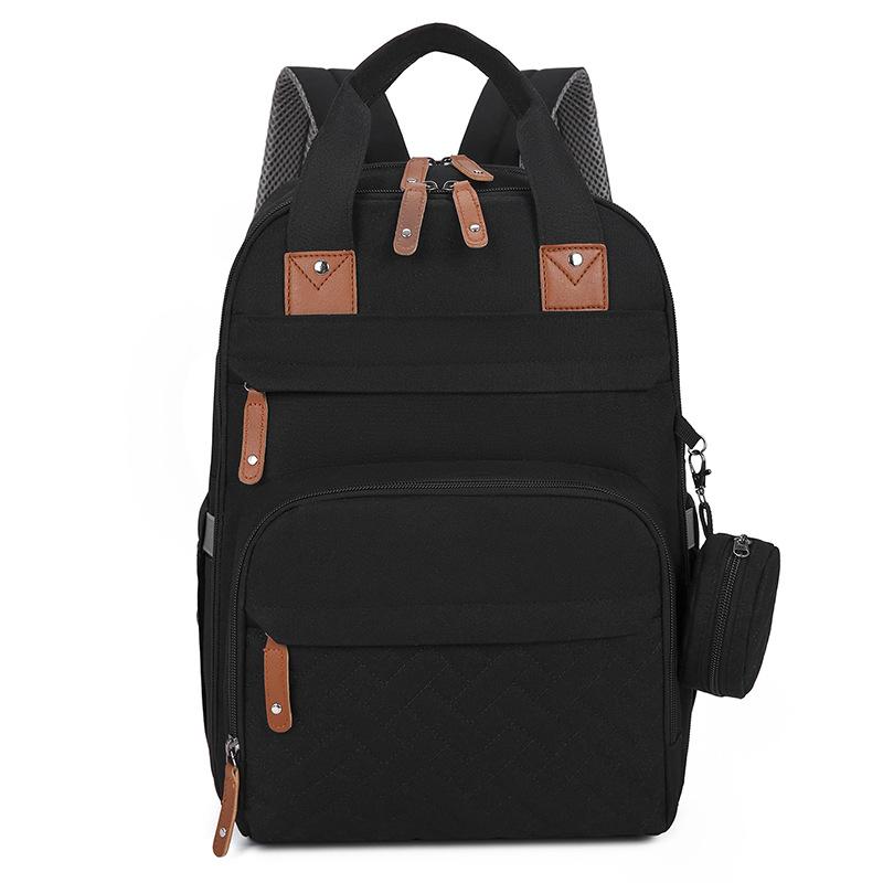 New Multifunctional Mommy Bag, Baby Urine Pad, Insulated Compartment, Baby Backpack, Multi Compartment Large Capacity Mother and Baby Bag