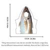 Fish Costume Halloween Party Suit Funny Costume Accessories For Gatherings Holidays Balls