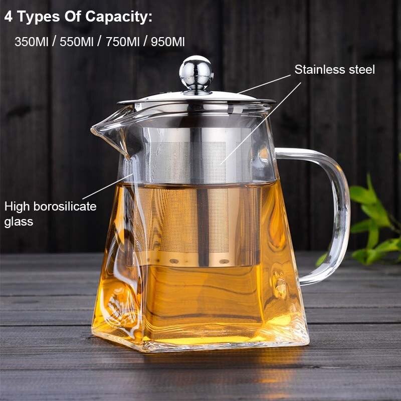 New Glass Fair Cup Tea Sea Kung Fu Tea Set for Brewing Tea