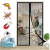Magnetic Screen Door Curtain Self Closing Anti-mosquito Windproof Mosquito Net Air-Conditioning Partition Curtain