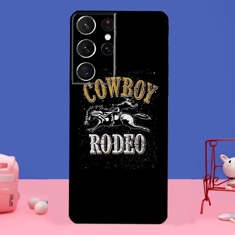 Extreme Sport Rodeo Cowboy Lasso Case For Samsung Galaxy S22 S21 Note 20 Ultra Note 10 S8 S9 S10 Plus S20 FE Phone Cover