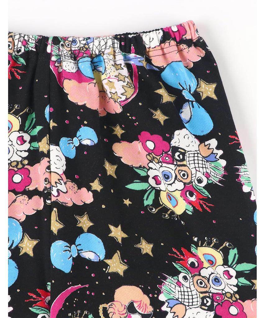 Wacoal RELAX SLEEP Relax Tsumori Chisato Cotton Warm Long Sleeves and Tsumori Chisato Sizes BL and LL & (Wacoal & Sleep) Pajamas, 100% (Main Body),