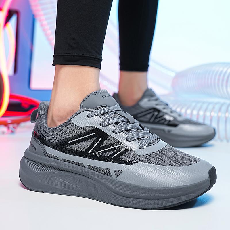 New Men'S Running Shoes Breathable Comfortable Casual Outdoor Daily Training Lace Up Sports Shoes 39-46