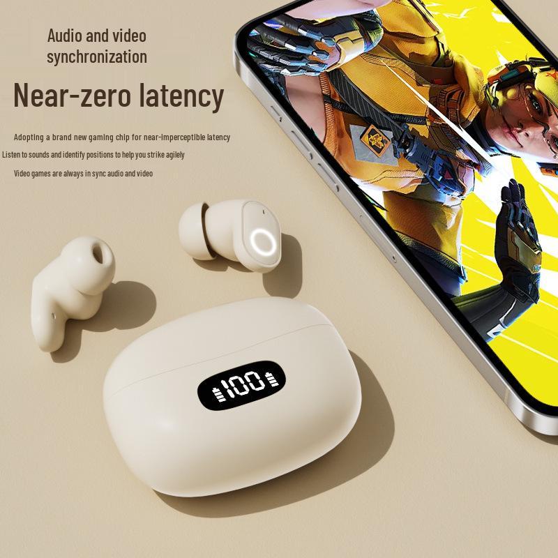PDDdy Wireless Noise Cancelling Bluetooth Earphones - Mini, Stylish, Long Battery, Sports-Ready