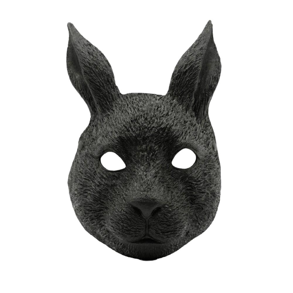 PU Bunny Masquerade Mask Anime Halloween Mask Fancy Rabbit Mask Cosplay