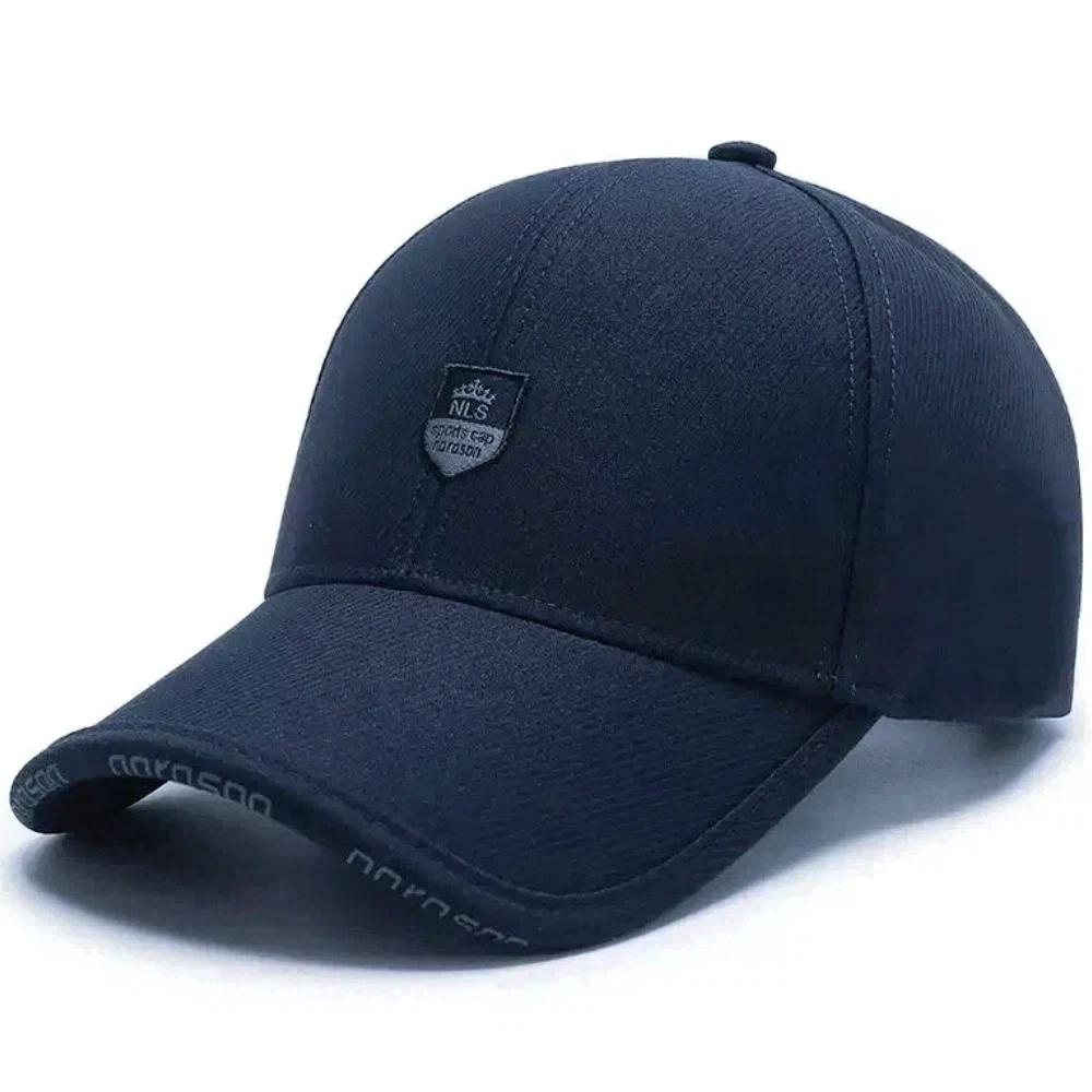 New Men Baseball Cap With NLS Mark Casual Adjustable Hat Cap For Men Women Sun Protection Outdoor Casual Hats