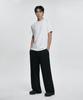 Atejeu Essential One-Pleat Wide Sweatpants [Black]